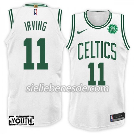 Kinder NBA Boston Celtics Trikot Kyrie Irving 11 Nike 2017-18 Weiß Swingman